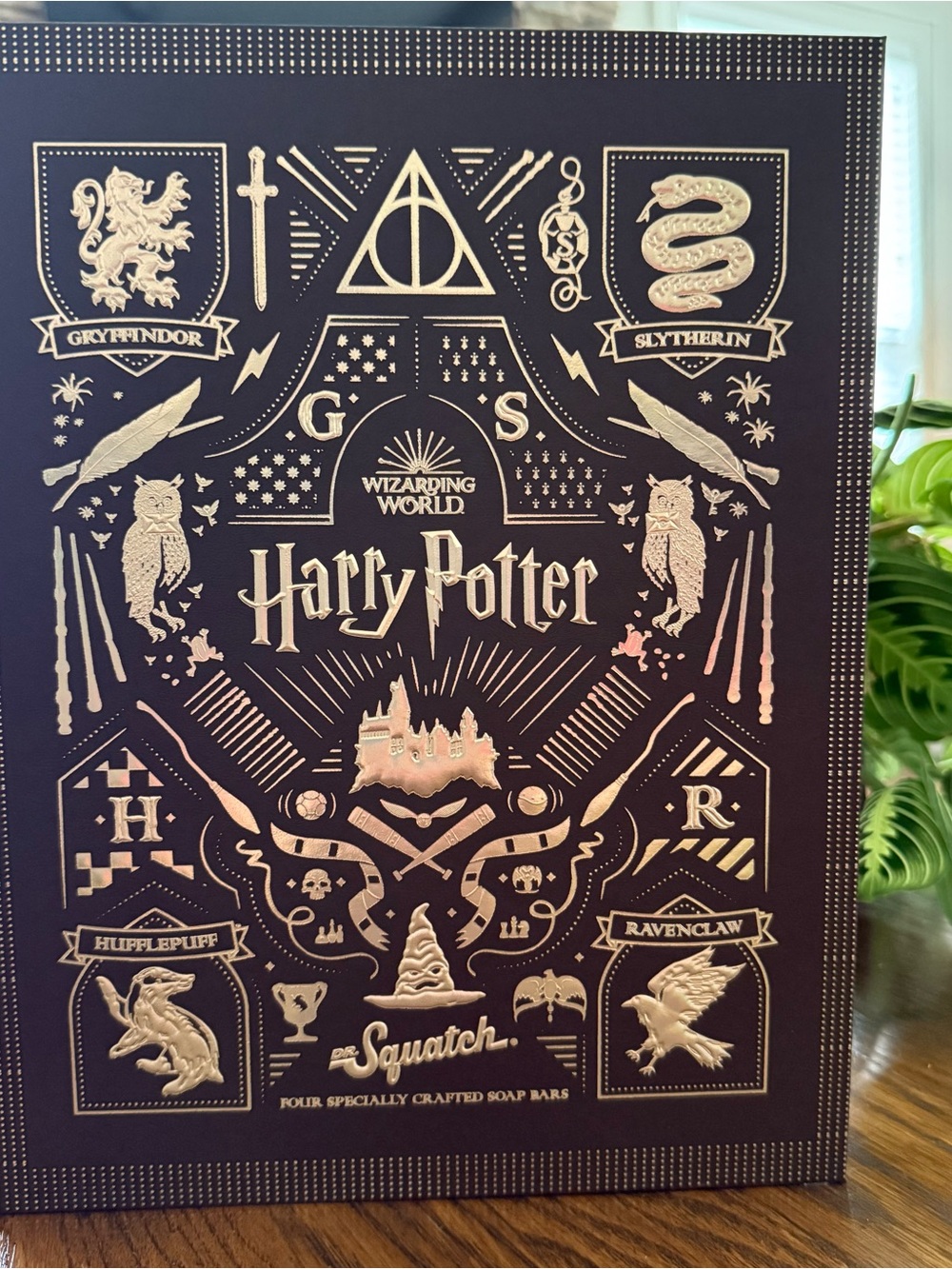 Harry Potter Dr. Squatch Soap Set Book Wizarding World 🧼